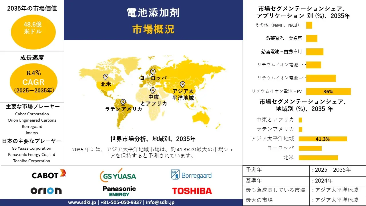 battery additives survey report