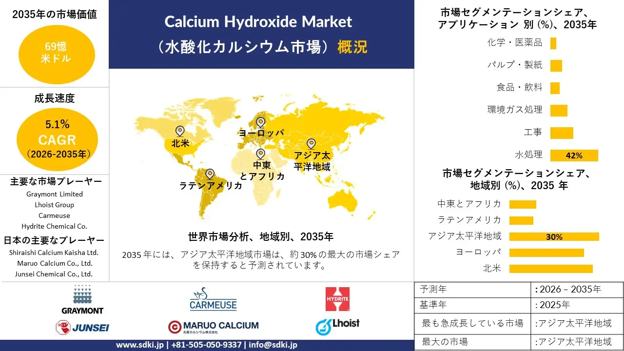 calcium hydroxide market survey report