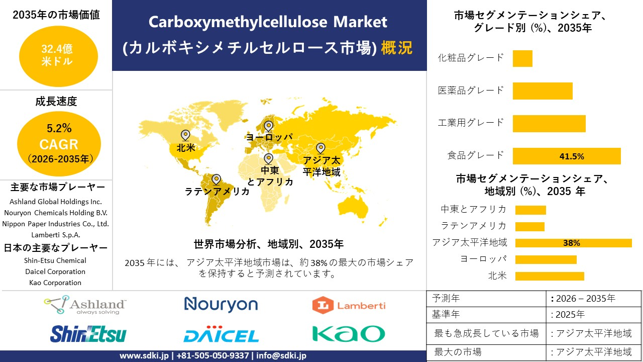 carboxymethyl cellulose market report survey report