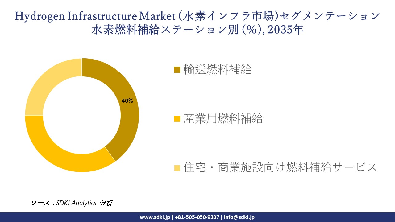 hydrogen infrastructure market segmentation survey