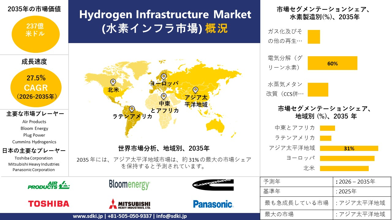 hydrogen infrastructure market survey report