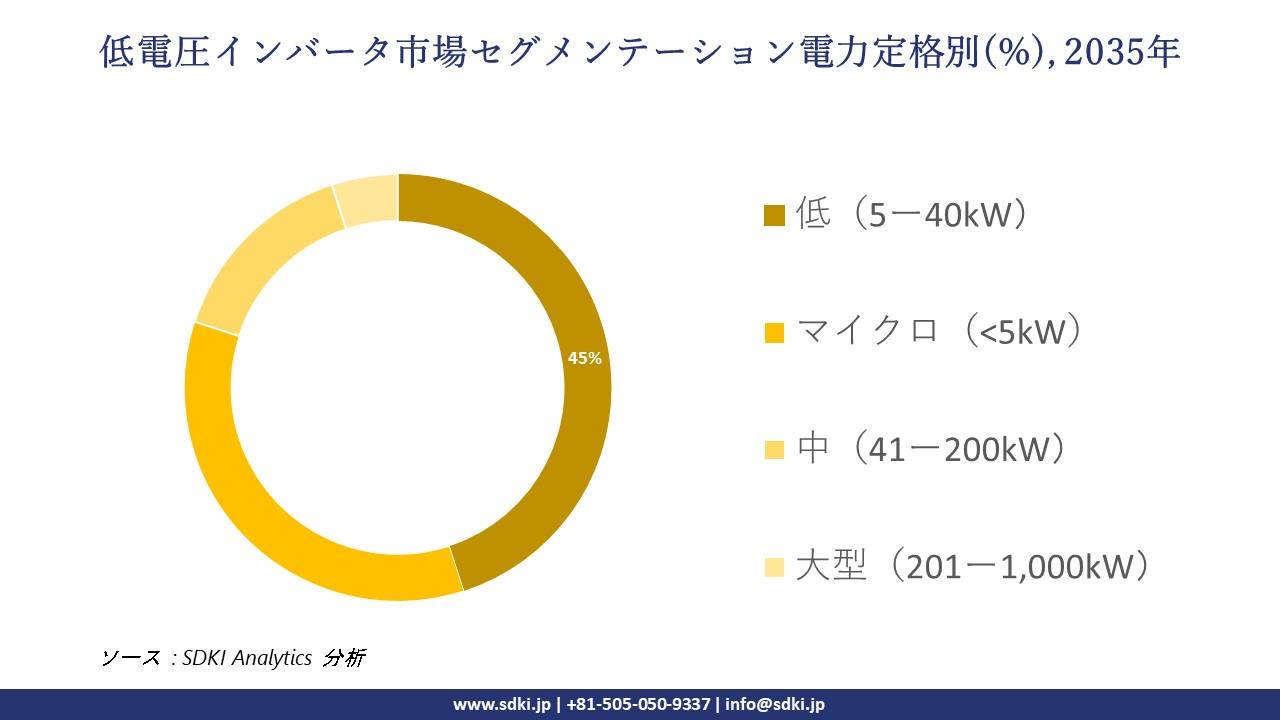 low voltage inverters segmentation survey