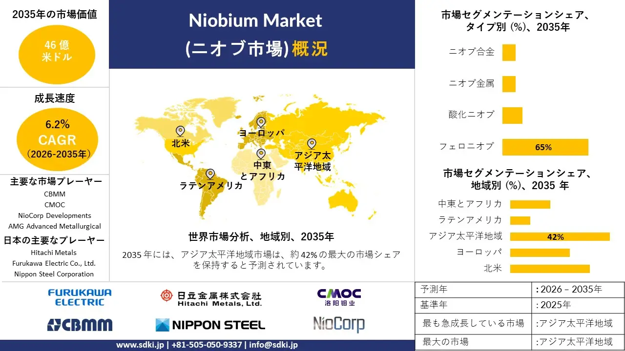 niobium market survey report