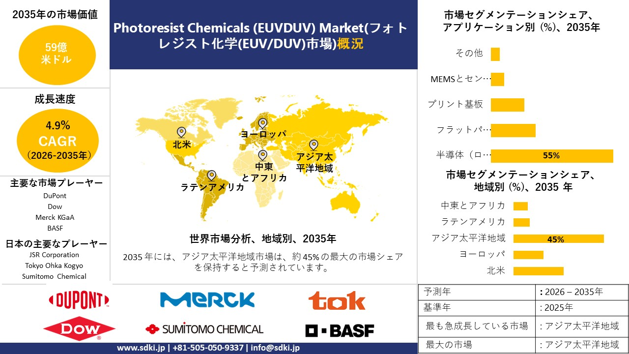 photoresist chemicals euvduv survey report