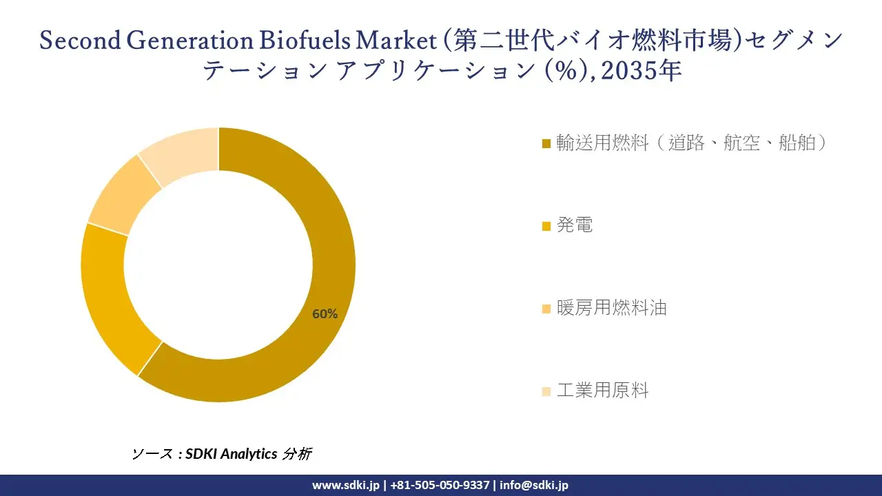 second generation biofuels market segmentation survey
