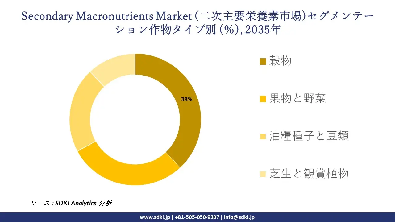 secondary macronutrients segmentation survey