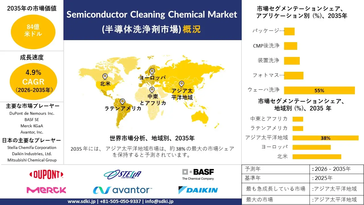 semiconductor cleaning chemical market survey report