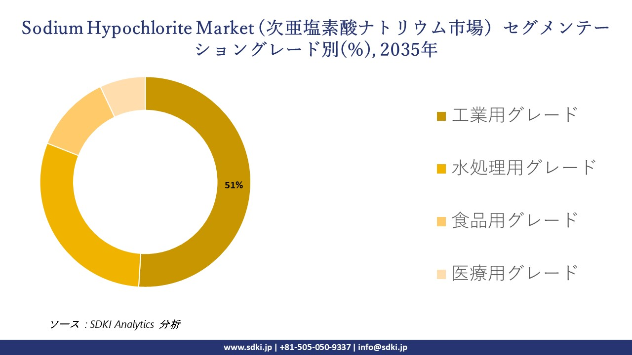 sodium hypochlorite market segmentation survey