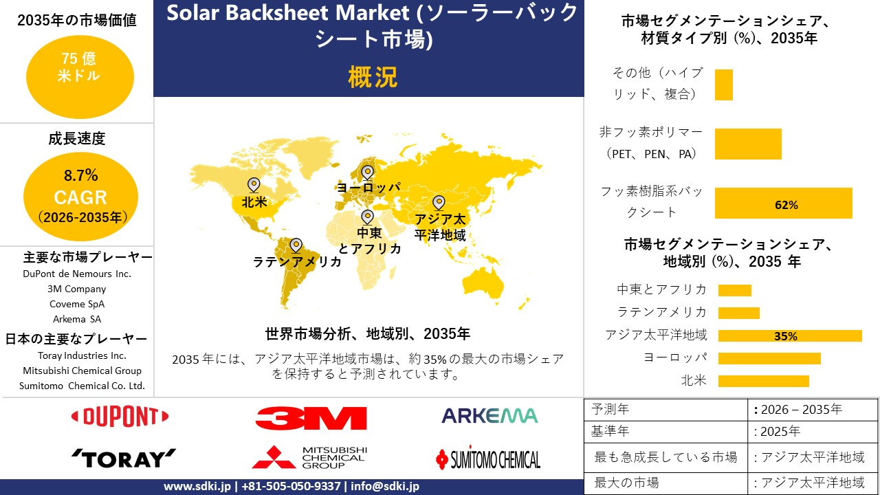 solar backsheet market survey report