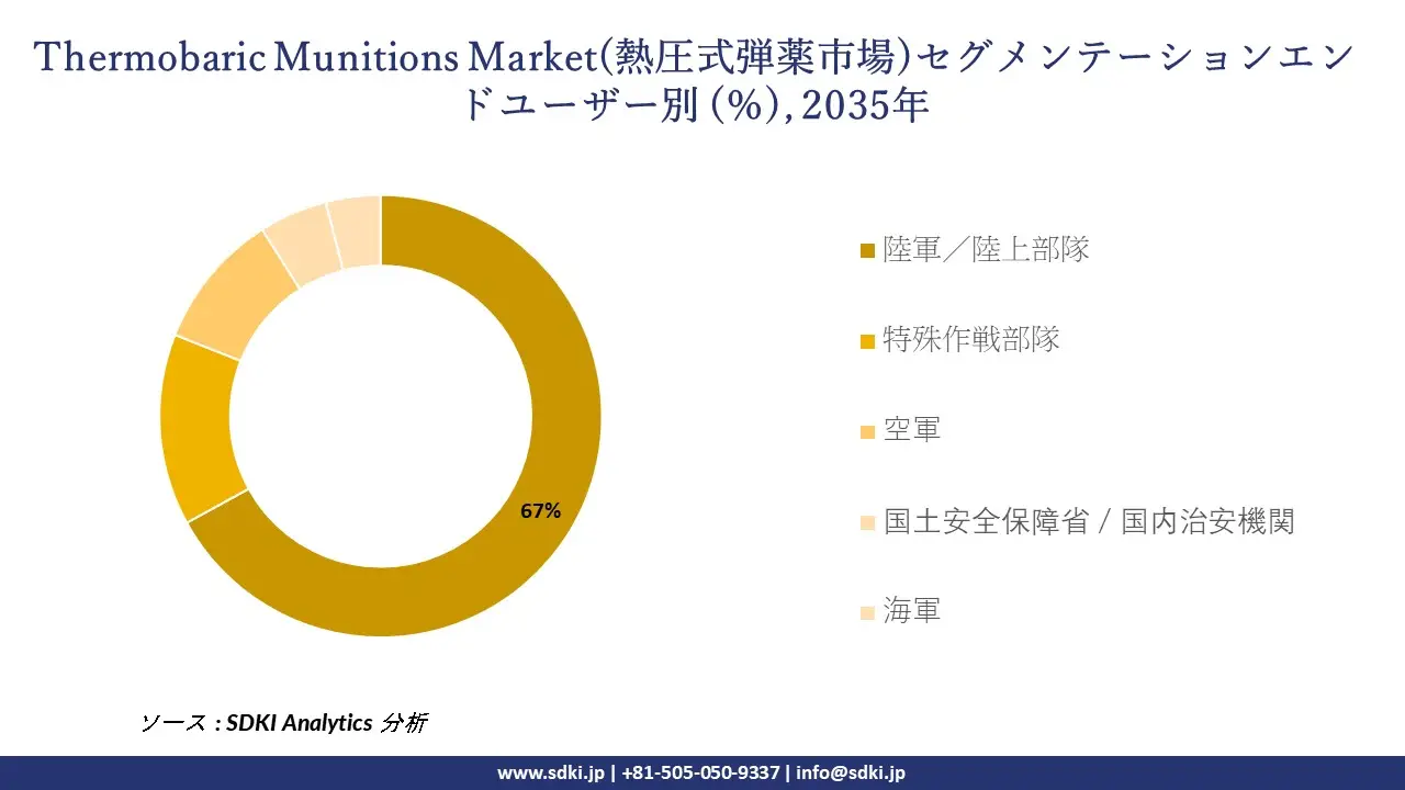 thermobaric munitions market segmentation survey