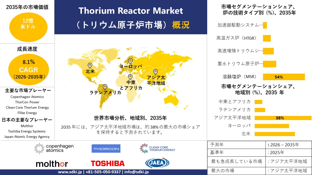 thorium reactor market survey report