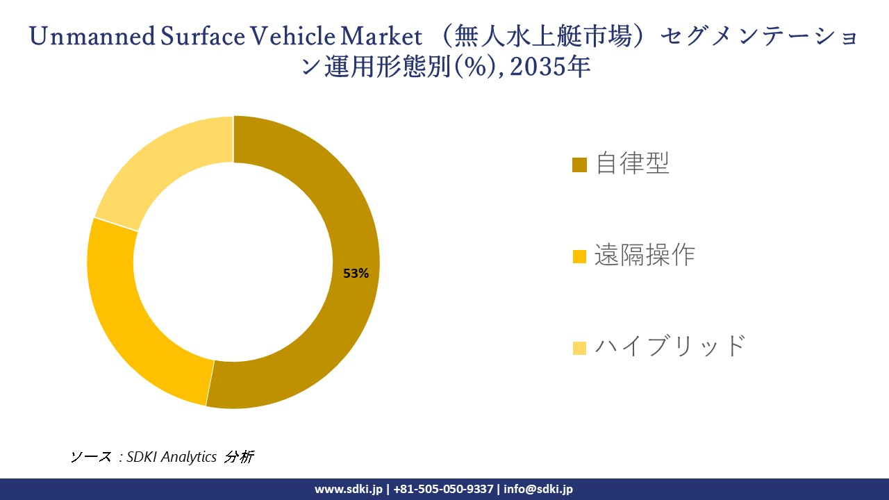 unmanned surface vehicle market segmentation survey