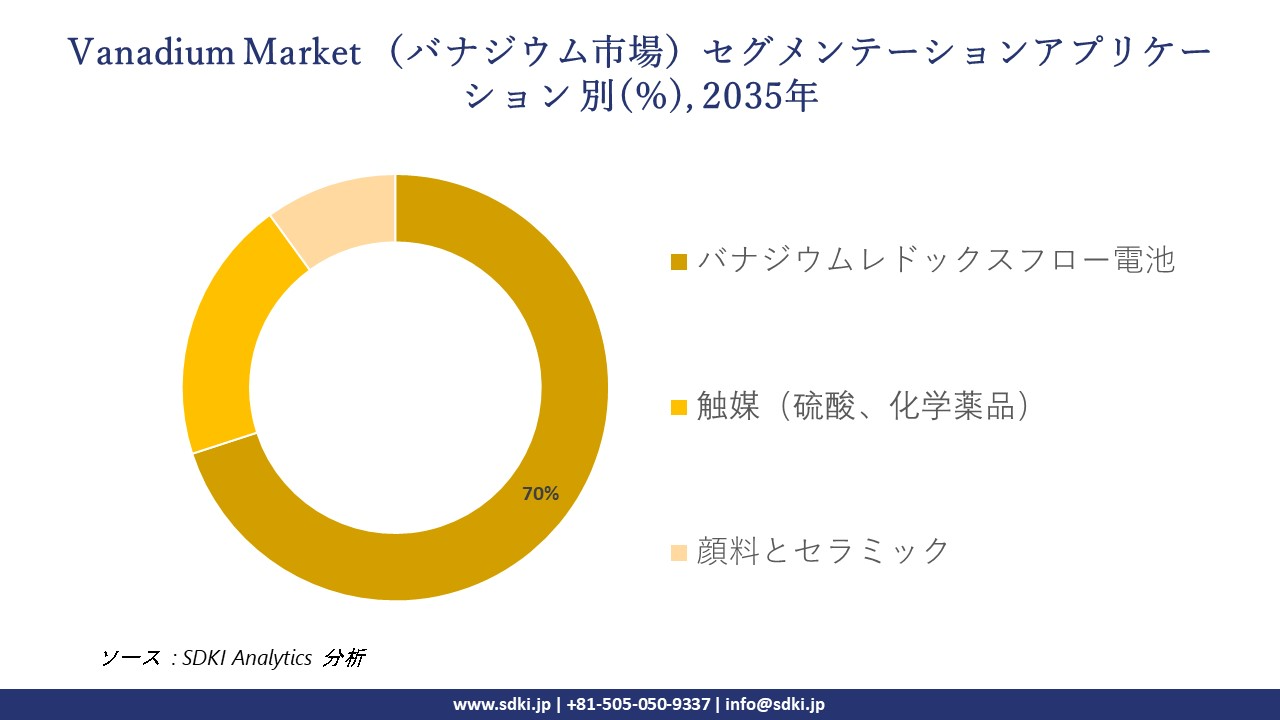 vanadium market segmentation survey